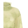 Jacquard yarn sweater