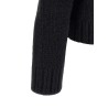 Logo patch cardigan