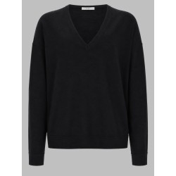 MAGLIA IN CASHMERE CON SCOLLO A V