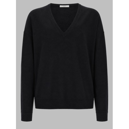 MAGLIA IN CASHMERE CON SCOLLO A V