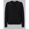 MAGLIA IN CASHMERE CON SCOLLO A V