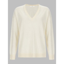 MAGLIA IN CASHMERE CON SCOLLO A V