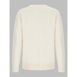 MAGLIA IN CASHMERE CON SCOLLO A V