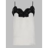 TOP IN SETA E PIZZO