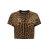 'Leo' cropped T-shirt