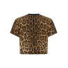 'Leo' cropped T-shirt