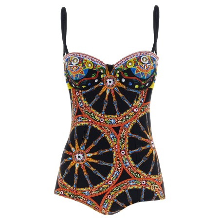 'Carretto' one-piece swimsuit