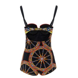 'Carretto' one-piece swimsuit