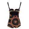 'Carretto' one-piece swimsuit