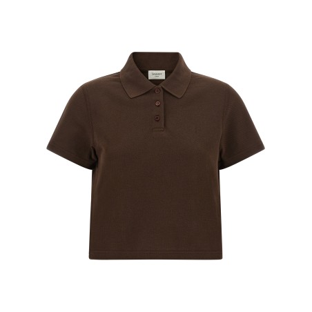 'Cassandre' crop polo shirt