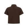 'Cassandre' crop polo shirt