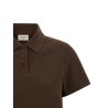 'Cassandre' crop polo shirt