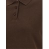 'Cassandre' crop polo shirt