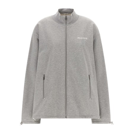 Zipped sweatshirt