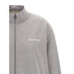 Zipped sweatshirt