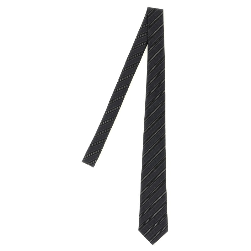 Striped tie