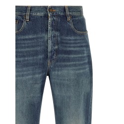 Straight leg jeans