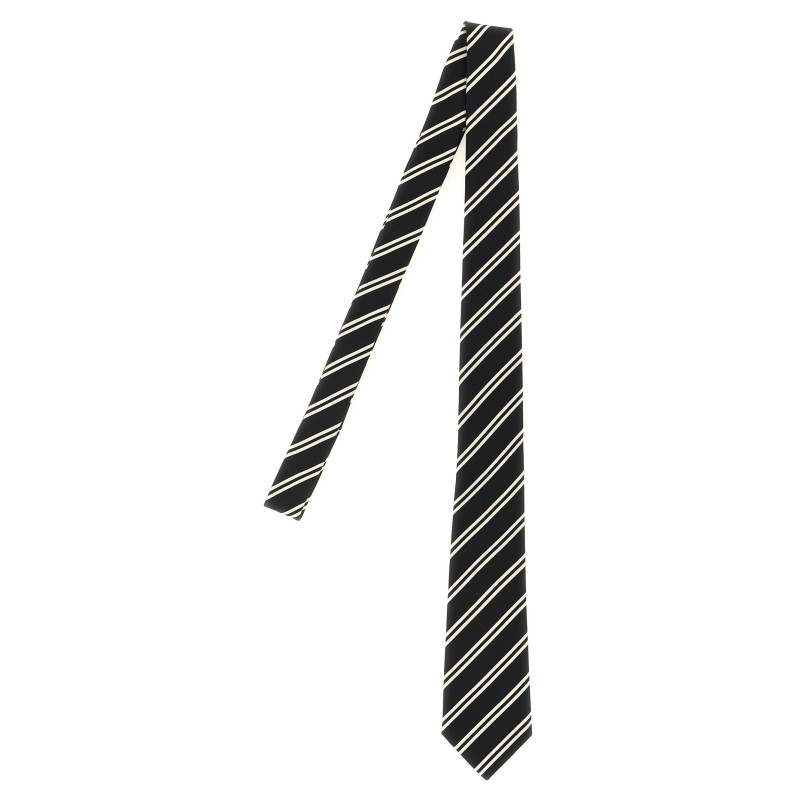Striped tie