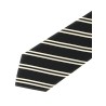 Striped tie