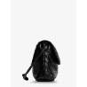 Leather shoulder bag with Intrecciato pattern