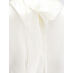 Stretch satin top