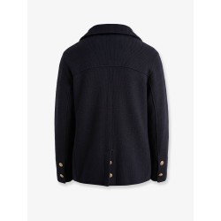Virgin wool blazer with iconic crest