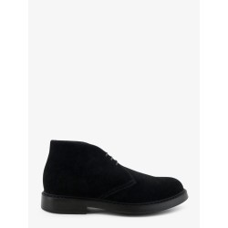 Suede lace-up
