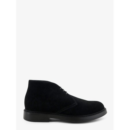 Suede lace-up