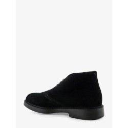 Suede lace-up