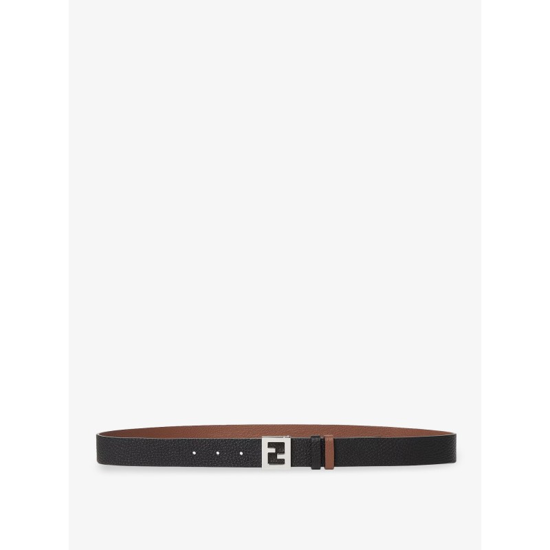 Reversible leather belt
