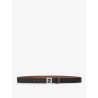 Reversible leather belt