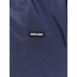 Cropped recycled nylon jacket