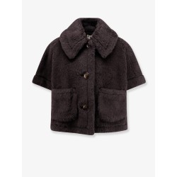 Newterzo1 alpaca, virgin wool and silk coat