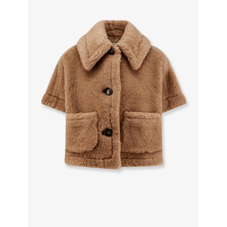 Mxanewterzo2 camel hair and silk coat