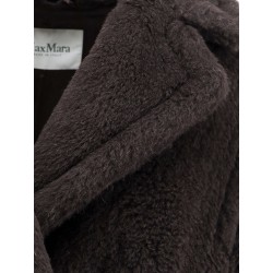 Tedgirl alpaca, virgin wool and silk coat