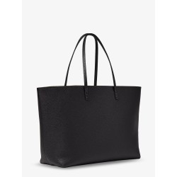 Medium Leather Roll Shopping Bag