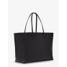 Medium Leather Roll Shopping Bag