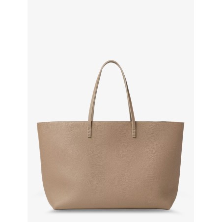 Roll Medium Leather Shopping Bag