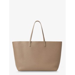 Roll Medium Leather Shopping Bag