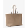 Roll Medium Leather Shopping Bag