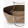 Roll Medium Leather Shopping Bag
