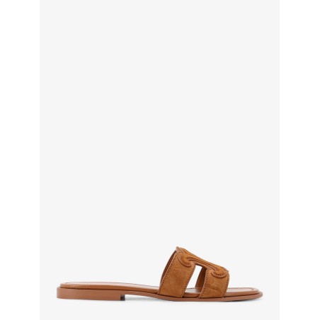 Marina suede sandals with Triomphe logo