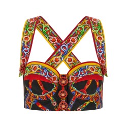 'Carretto' Bustier Top