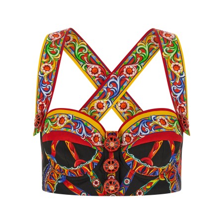 'Carretto' Bustier Top