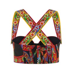 'Carretto' Bustier Top