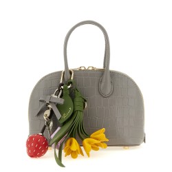 'Croc Leather Mini Toast' handbag