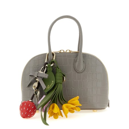 'Croc Leather Mini Toast' handbag
