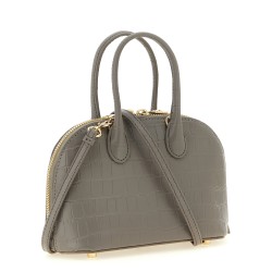 'Croc Leather Mini Toast' handbag