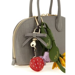 'Croc Leather Mini Toast' handbag