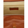 Leather E/W Shoulder Bag